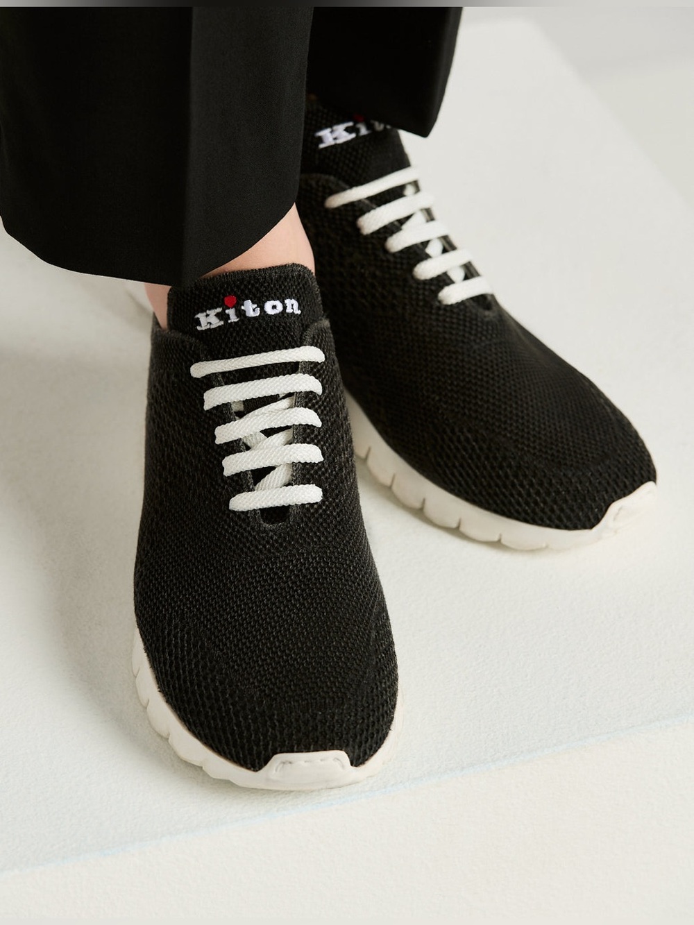 Kiton Cotton Fit Sneakers